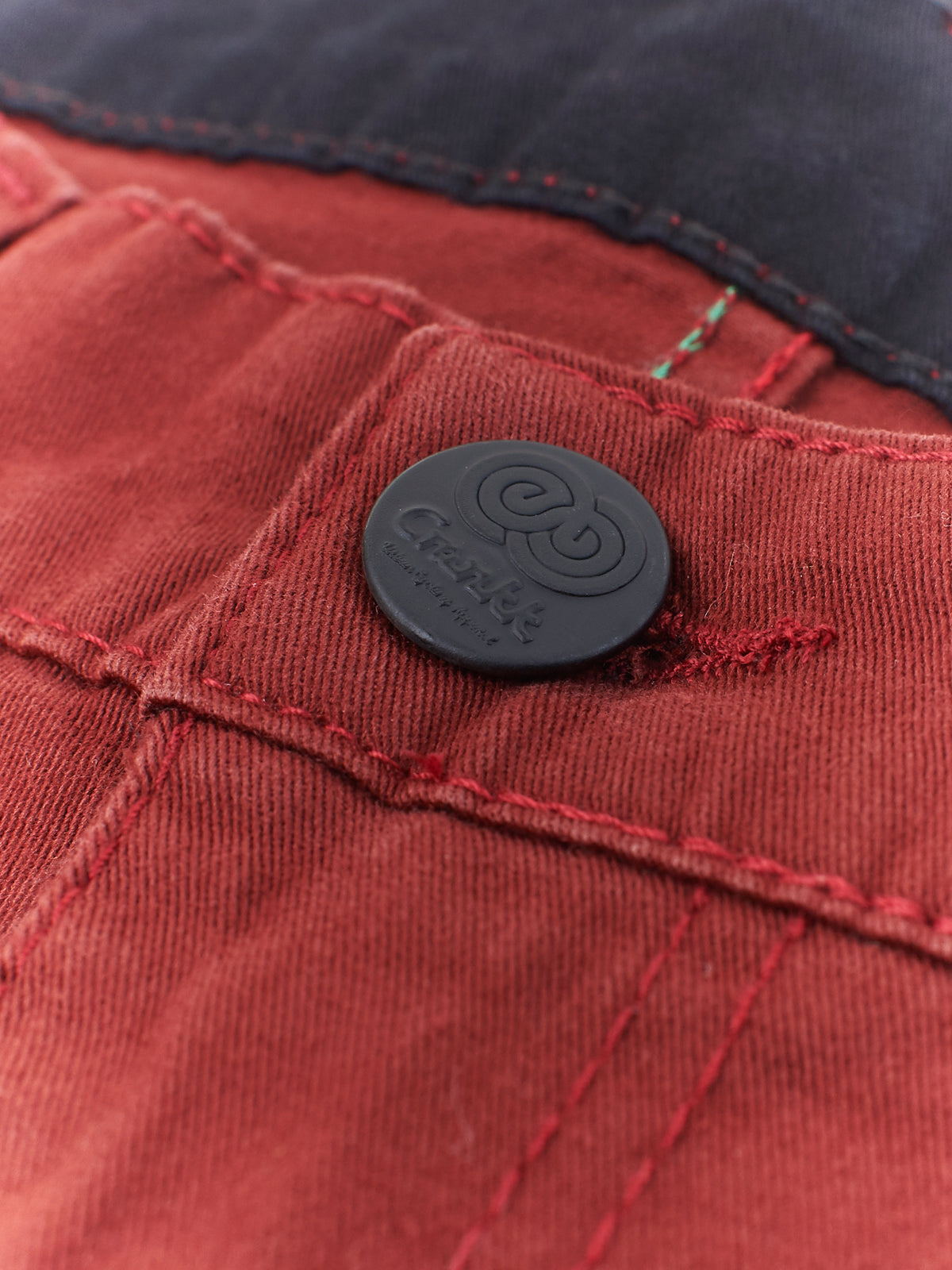 Muur Dark Red