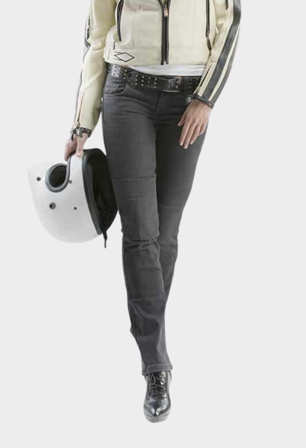 Female kevlar jeans  Womens motorcycle clothing, Motorbike